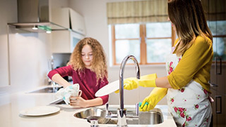 ניקיון יסודי עם הילדים