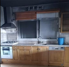 ניקיון לאחר שריפה