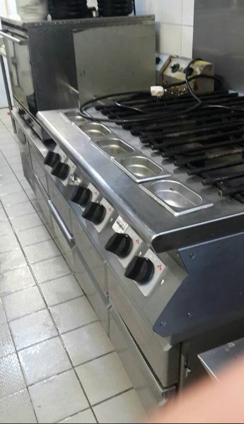 ניקוי כיריים אחרי