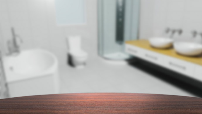 ניקיון של חדר האמבטיה