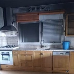 ניקיון לאחר שריפה