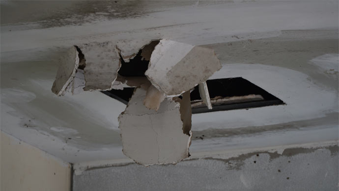 עובש בקירות ובתקרה