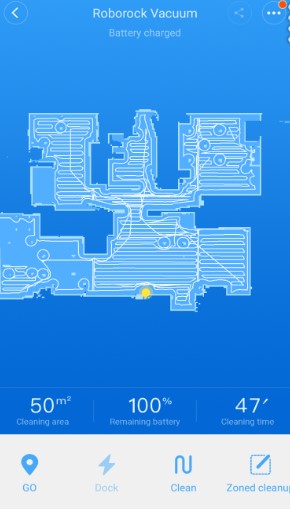 שואב רובוטי - מיפוי הבית