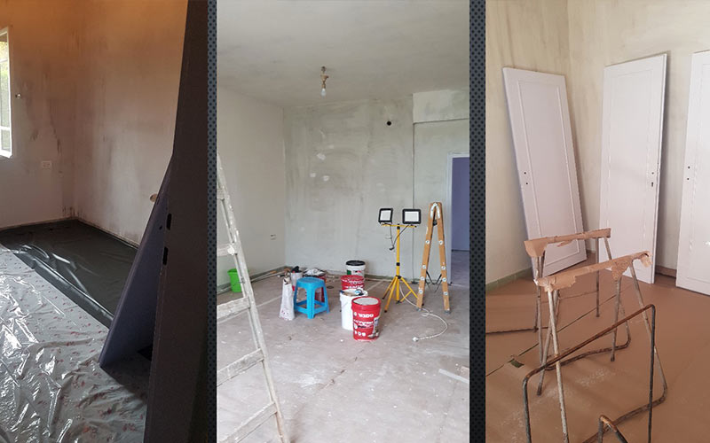 נזקי שריפות שיקום