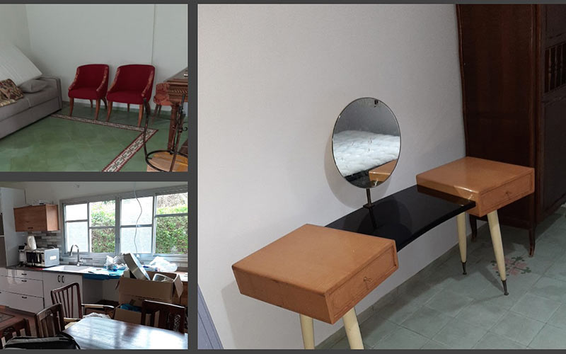 בית לאחר שיקום נזקי שריפה