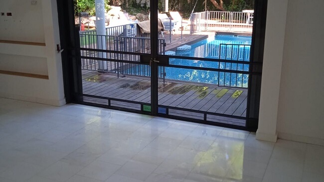 פוליש לרצפה בבית לאחר שיפוץ