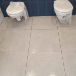 ניקיון שירותים לאחר שיפוץ